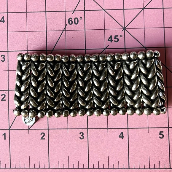 Philippe Audibert Paris ~ Silver Stretch Bracelet ~ Rare - Picture 6 of 7